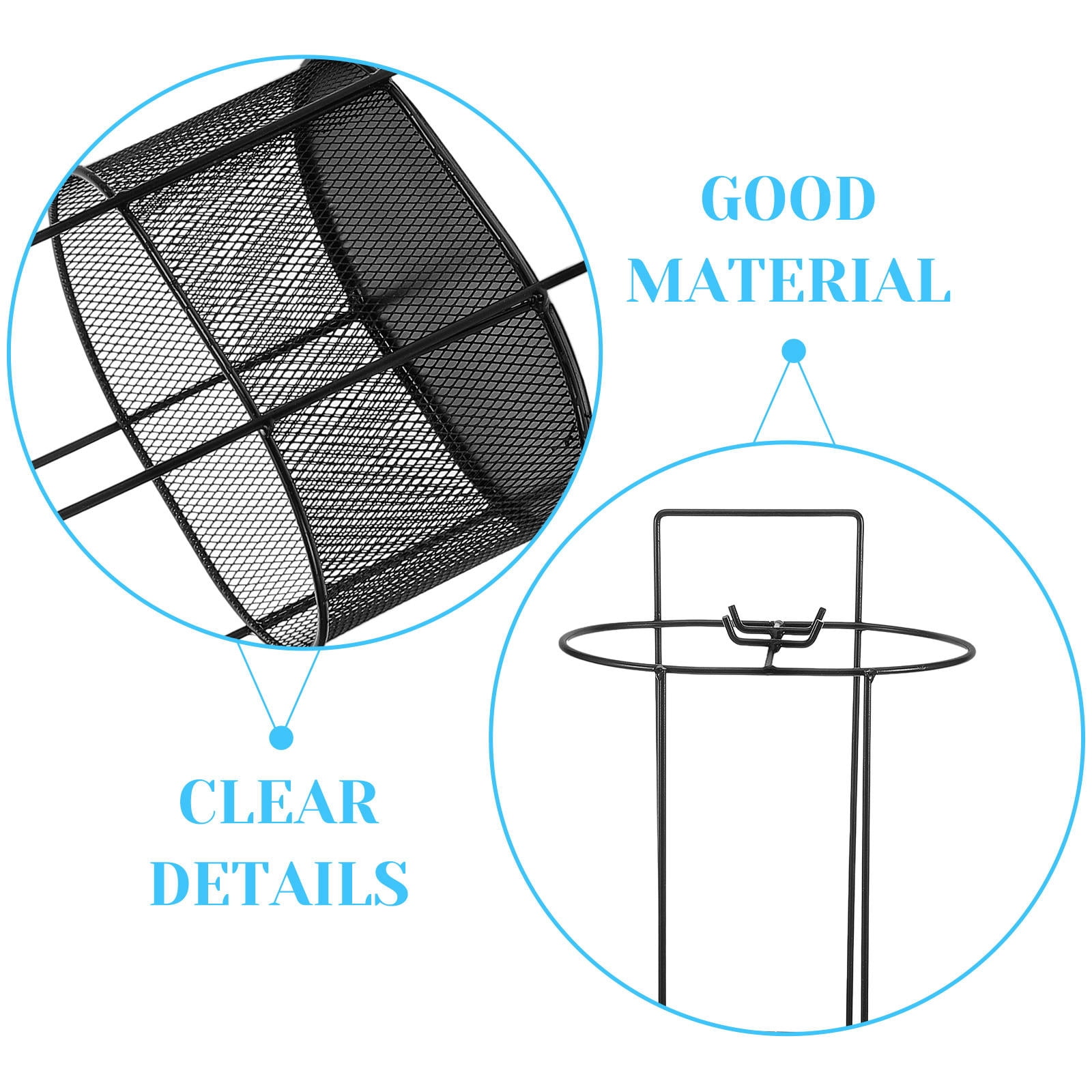 Milisten Water Draining Umbrella Holder Stand, 1 Pack, Durable 19.6 x 7.9 x 5.5 Inch Organizer for Entryway