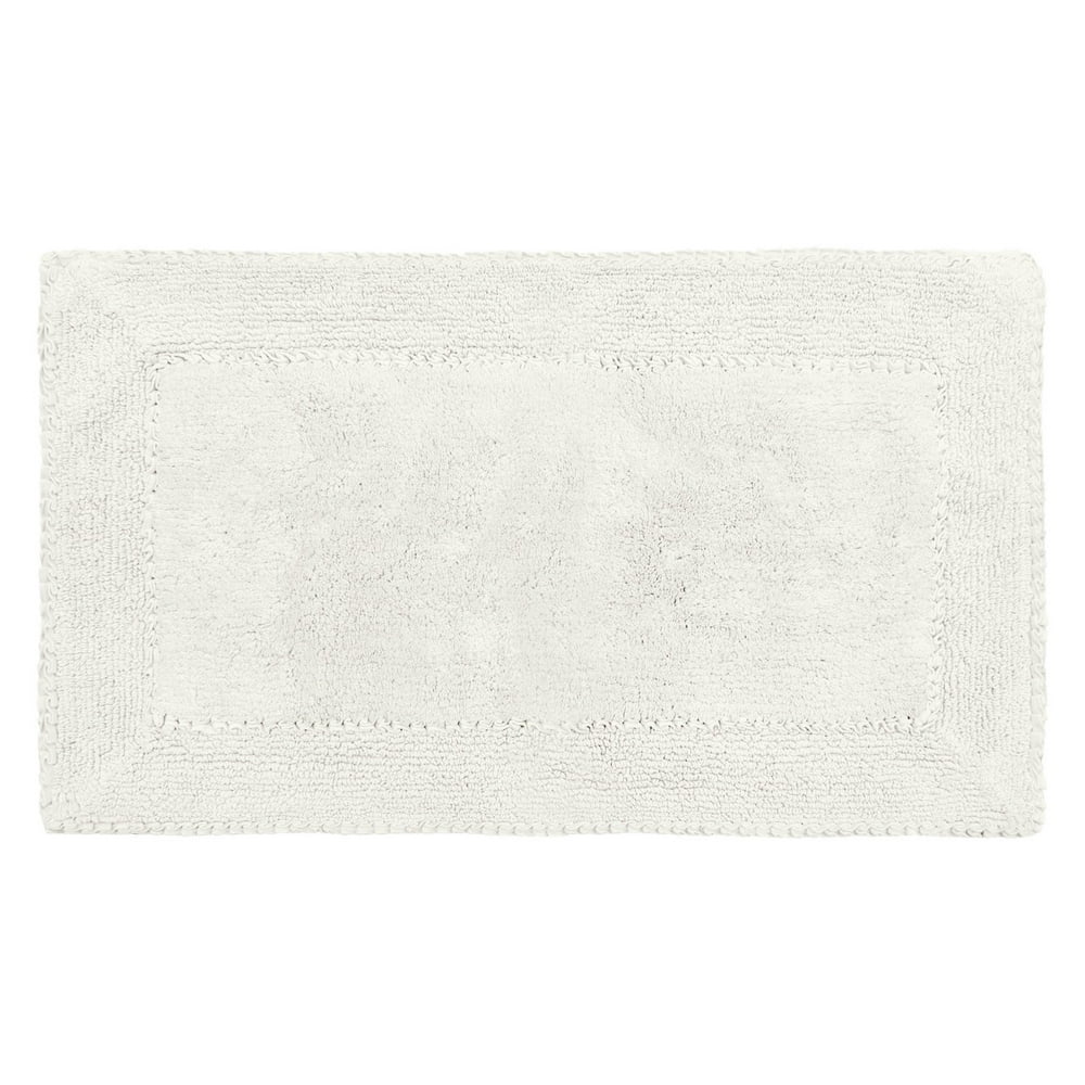 Laura Ashley Ruffle Cotton Bath Rug