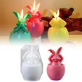 thumbnail image 1 of Xuewenshw Résine DIY 3D Lapin de Pâques Silicone pour Décorations de Bougie (3) Ensemble de Résine Silicone, 1 of 7