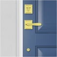 thumbnail image 2 of BALDWIN Torrey Pines Venetian Bronze Low Profile Single Cylinder Entry Door Handleset w/ Torrey Door Handle ft SmartKey Security, 2 of 7