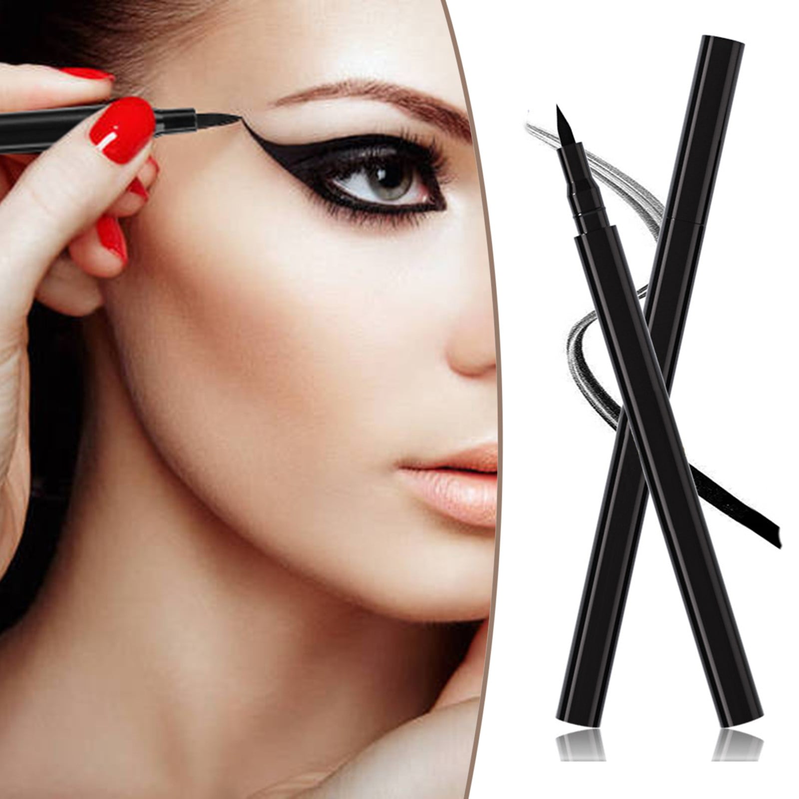 Mishuowoti Self Adhesive Eyeliner Multi Function Eyelash Pencil Liquid