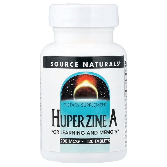 Source Naturals Huperzine A 200 mcg 120 Tablets