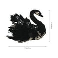 thumbnail image 2 of Swan Forma Bordado Patch Costura Artesanía Decoración DIY Bordado Applique, 2 of 2
