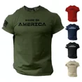 thumbnail image 3 of Made in America T Shirt USA Flag Military Patriotic Tee, 3 of 3