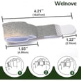 thumbnail image 2 of 8-pack Of Hammer Toe Straighteners For Straightening Hammer Toes, Broken Toes, Crooked Toes And Overlapping Toes Tw, 2 of 5