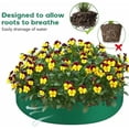 thumbnail image 5 of 10/40/50/100 Gallons fabric garden raised bed round planting container grow bags fabric planter pot for plants nursery pot, 5 of 10