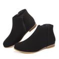 thumbnail image 6 of VitNoiva Kids Ankle Boots Side Zipper Lightweight Winter Toddler And Kids Girls Booties School Shoes, 6 of 6