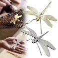 thumbnail image 5 of Sunxin Desktop Ornament the Tea Pet Is Made of Ceramic Or Purple Clay Materials Hand Carved and Meticulously Crafted to Showcase Its Unique Artistic Charm., 1X Dragonfly Ornament, 5 of 9