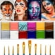 thumbnail image 4 of Kit de pintura facial Wismee Sfx Makeup con efectos especiales para Halloween, 4 of 7