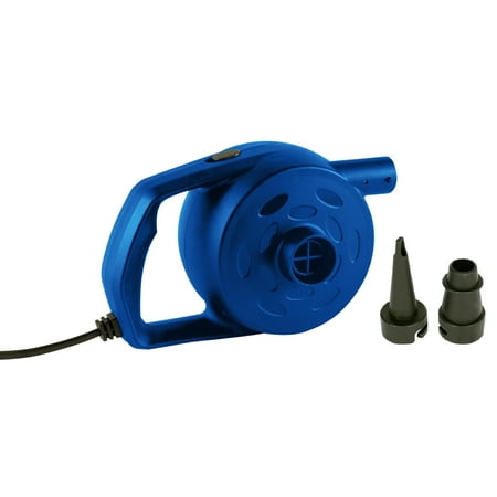 High Output 12 Volt Pump - RhinoMaster Cyclone High-Flow AC Electric Air Pump for 12-Volt Car Charger Outlets