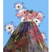 Lol Surprise Doll OMG Bratz Doll Dress Pink Top Flower Tulle Skirt Purple Gold