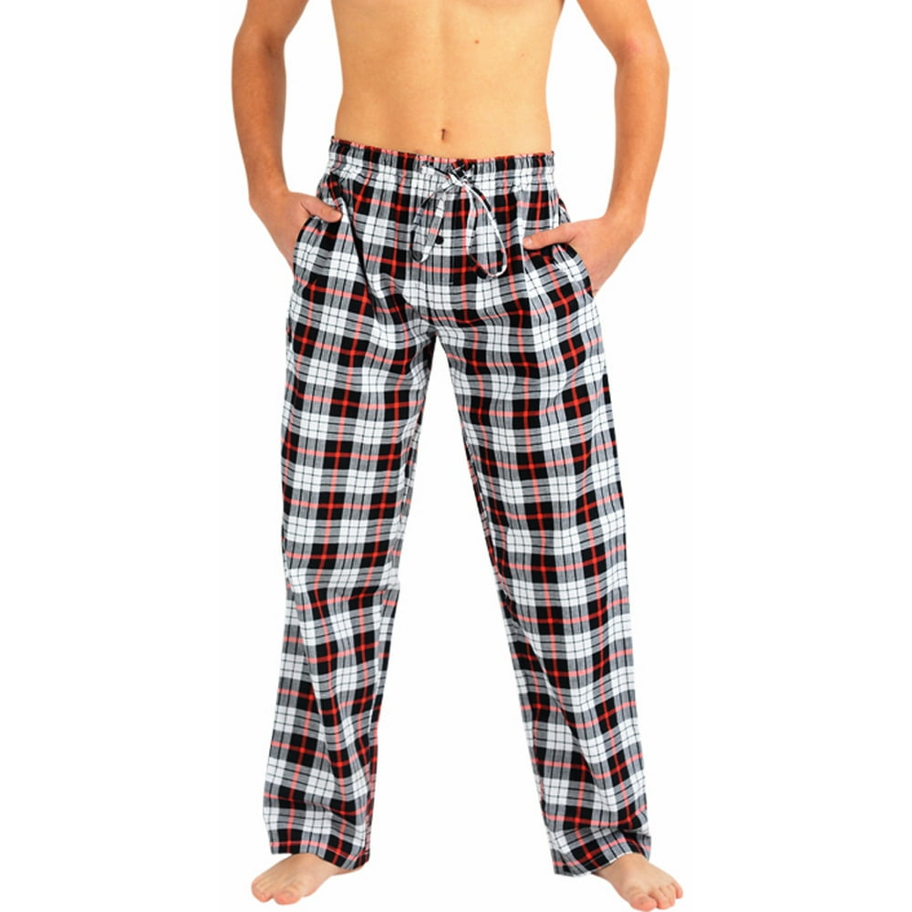 NORTY - NORTY Mens Woven Pajama Sleep Lounge Pant - 100% Cotton Poplin ...