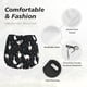 thumbnail image 4 of Balery Fashionable Goose Pantalones cortos deportivos para mujer con forro y dos bolsillos, elásticos, para entrenamiento, gimnasio, yoga-XX-Large, 4 of 7