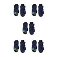 thumbnail image 2 of Kearding 3 pares de manoplas para niños impermeables de invierno para niños regalos fáciles de combinar accesorios suministros de esquí azul marino L 5Conjunto, 2 of 6