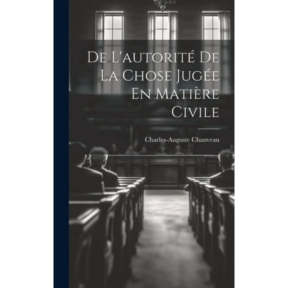 De L'autorité De La Chose Jugée En Matière Civile (Hardcover)