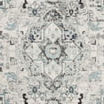 thumbnail image 3 of SAFAVIEH Madison Kezia Floral Bordered Area Rug, Light Grey/Blue, 6'7" x 6'7" Square, 3 of 4