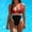 a000_Red, variant on 1 Piece Swim Suits for Women Tankini Tummy Control Swimwear Patchwork Color Tummy Control Casual,Strap Ladies Bath Suits Vacation