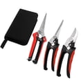 thumbnail image 1 of 3 PCS Pruning Shears for Gardening Tree Trimming Hand Pruner Manual Garden Secateurs Branch Cutter Stainless Steel, 1 of 8