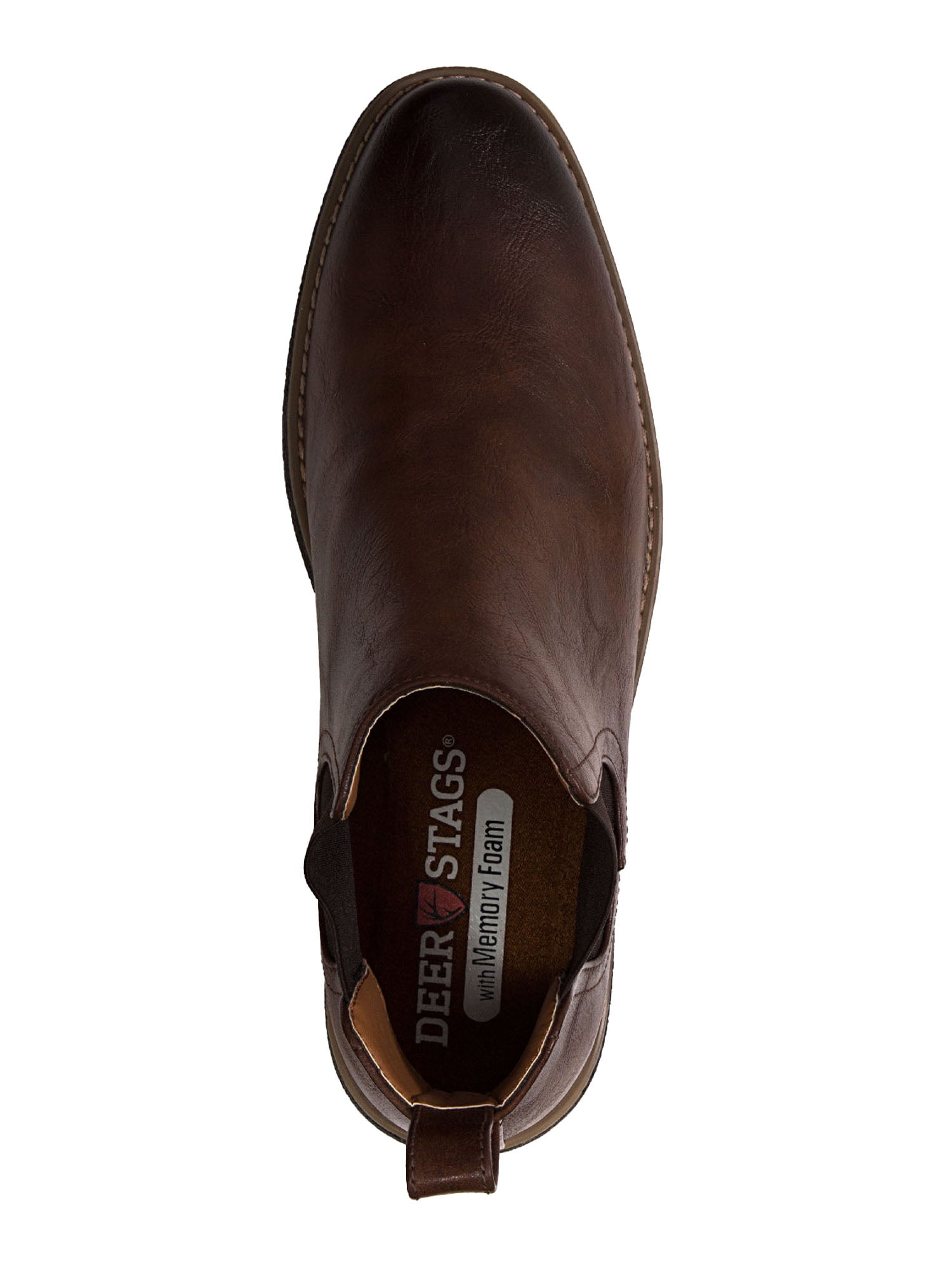 DEER STAGS Mens Brown Goring Rockland Round Toe‎ Chelsea 9 M DEER STAGS Chelsea Boots Mens 12 M Rockland Redwood Brown  main image 3