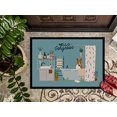 thumbnail image 3 of Caroline's Treasures CK7557JMAT 24 x 36 Po Bull Terrier Rouge et Blanc dans la Baignoire Tapis Intérieur Ou Extérieur, 3 of 3