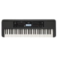 thumbnail image 1 of Teclado Yamaha PSRE-383 Negro con Adaptador de Corriente PA130, 1 of 7