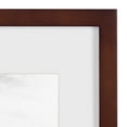 Scholartree Wood Gallery Picture Frames 11x14 Set Of 2, Matted To 8x10 Wall Frames Gray