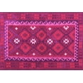 thumbnail image 1 of Ahgly Company Indoor Rectangle Oriental Pink Traditional Area Rugs, 6' x 9', 1 of 4