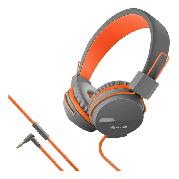 Audífonos De Diadema Manos Libres Steren Aud-222 Steren AUD-222_NEG