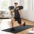 thumbnail image 2 of Soozier Ensemble d'Haltères Réglables 2 x33 Lb pour la Mise en Forme du Corps, Noir, 2 of 10