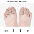 thumbnail image 1 of Cubierta Del Dedo Del Pie Para Aliviar El Dolor, Cubierta Elástica Del Dedo Del Color De La Piel, Hombre Mujer Reduce El Dolor Del Dedo Del Pie Para Manos Y Pies Alivia El Estrés, 1 of 7