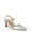 Silver Metallic, variant on Naturalizer Women's Tara Pointed Toe Ankle Strap Pump Gold 10W
