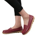 thumbnail image 4 of Non Slip Work Shoes for Women Comfortable Square Toe Slip on Flats Soft Work Flats Soft Ballet Flats, 4 of 7