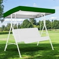 thumbnail image 5 of Patio Swing Canopy Replacement Cover 55.9" x 47.24", Waterproof 190T Polyester Top Cover for 3-Seat Outdoor Porch Swings, UV Resistant & Windproof All Season Garden Furniture Protection, 5 of 6