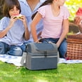 thumbnail image 4 of Gnmfd Double Layer Portable Insulated Lunch Bag, Food Storage Containers with Lids, Cooler Tote, Office Picnic Travel, Kitchen Storage, Party Favors, Under Bed Storage, Storage Cabinet, 4 of 6