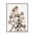 thumbnail image 5 of Stupell Industries Modern Ginkgo Leaf Arrangement Translucent Brown Grey Leaves, 11 x 14,Design by Albert Koetsier, 5 of 5