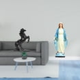 thumbnail image 2 of Grácil Estatua De Dama Ecuestre, Adorno, Figura Escultórica Para Dormitorio, Oficina, Mesa, Paisaje, Decoración Religiosa Católica, Jesús, 2 of 8