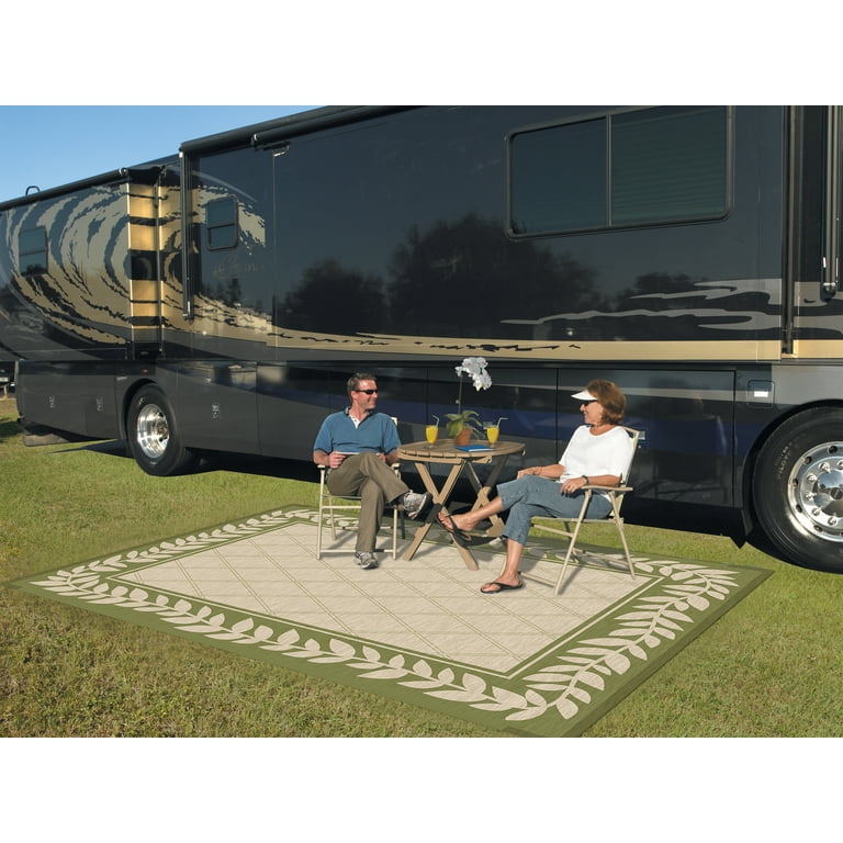 LATCH.IT RV Outdoor Rugs 9X12  Reversible RV Outdoor Mat Camper Rugs –  AutoMaximizer