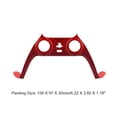 thumbnail image 3 of Carcasa frontal del controlador para Sony PS5 Gamepad, tira decorativa, cubierta de piel, 3 of 5