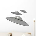 thumbnail image 1 of Ufo 9 Wall Decal by Wallmonkeys Peel and Stick Graphic (24 in W x 18 in H) WM77634, 1 of 4