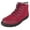 Burgundy, variant on Women Shoe Ankle Winter Boots Warm Fur Insoles Lace Up Water Snow Resistant Booties COUPLE-84 Dark Red Burgundy 8