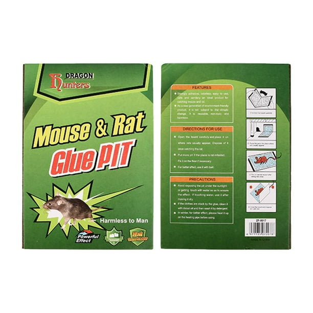 Mouse Catcher no tóxico plegable para herramienta doméstica para matar roedores (mediano) Likrtyny Para estrenar