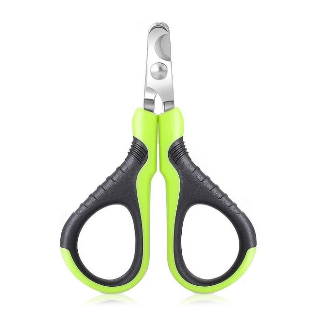 Tijeras para uñas para perros, cortaúñas para perros, cortaúñas para perros, lima de uñas para perros, cortaúñas profesional para mascotas, cortaúñas para perros y gatos, cuidado de patas de mascotas (verde+negro) JM