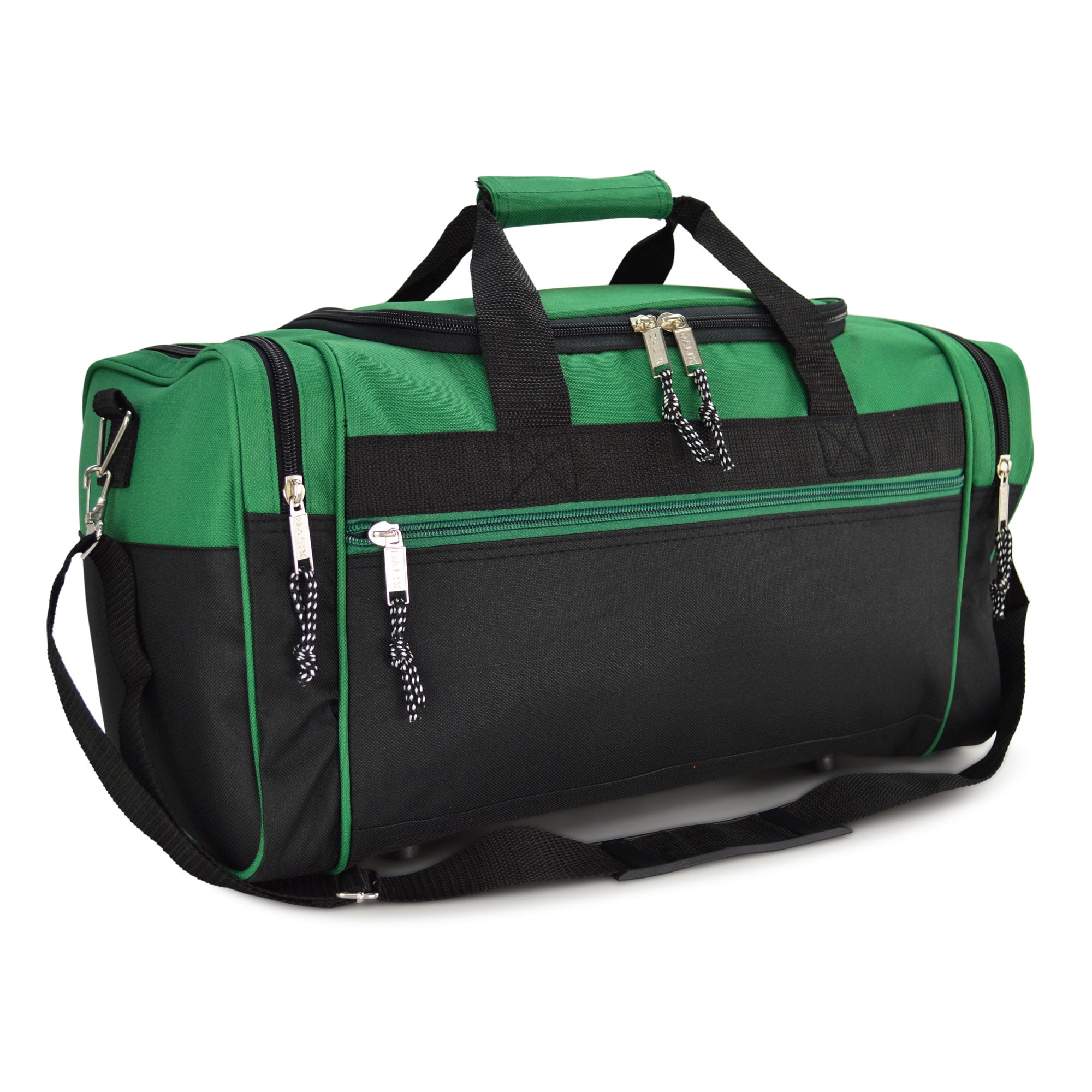 21 Blank Sports Duffle Bag Gym Bag Travel Duffel with Adjustable Strap in Green - 0