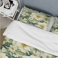 thumbnail image 4 of Designart "Palm Oasis Dream III" Green Tropical Bedding Covert Set - Tropical Bed Set With 2 Shams, 4 of 5