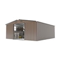 thumbnail image 2 of 10x12 FT Multi-Purpose Outdoor Storage Shed with 2 Windows, Tool Shed, Bike Shelter & Pet House for Backyard & Garden, 2 of 27