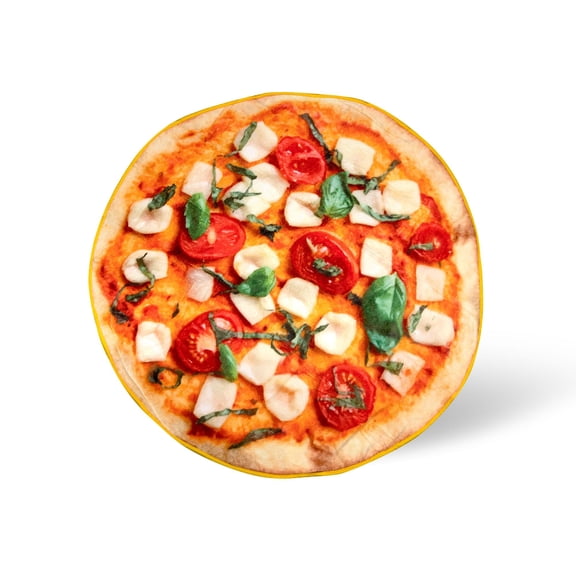 Margarita Pizza Round Fleece Throw Blanket | 60 Inches