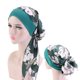 thumbnail image 4 of Gorro elegante para quimioterapia con bufandas sedosas para mujeres con cáncer, gorro para dormir con pérdida de cabello, 4 of 4