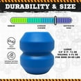 thumbnail image 4 of ID Double Trouble Durable Rubber Chew Toy and Treat Dispenser, 4 of 5