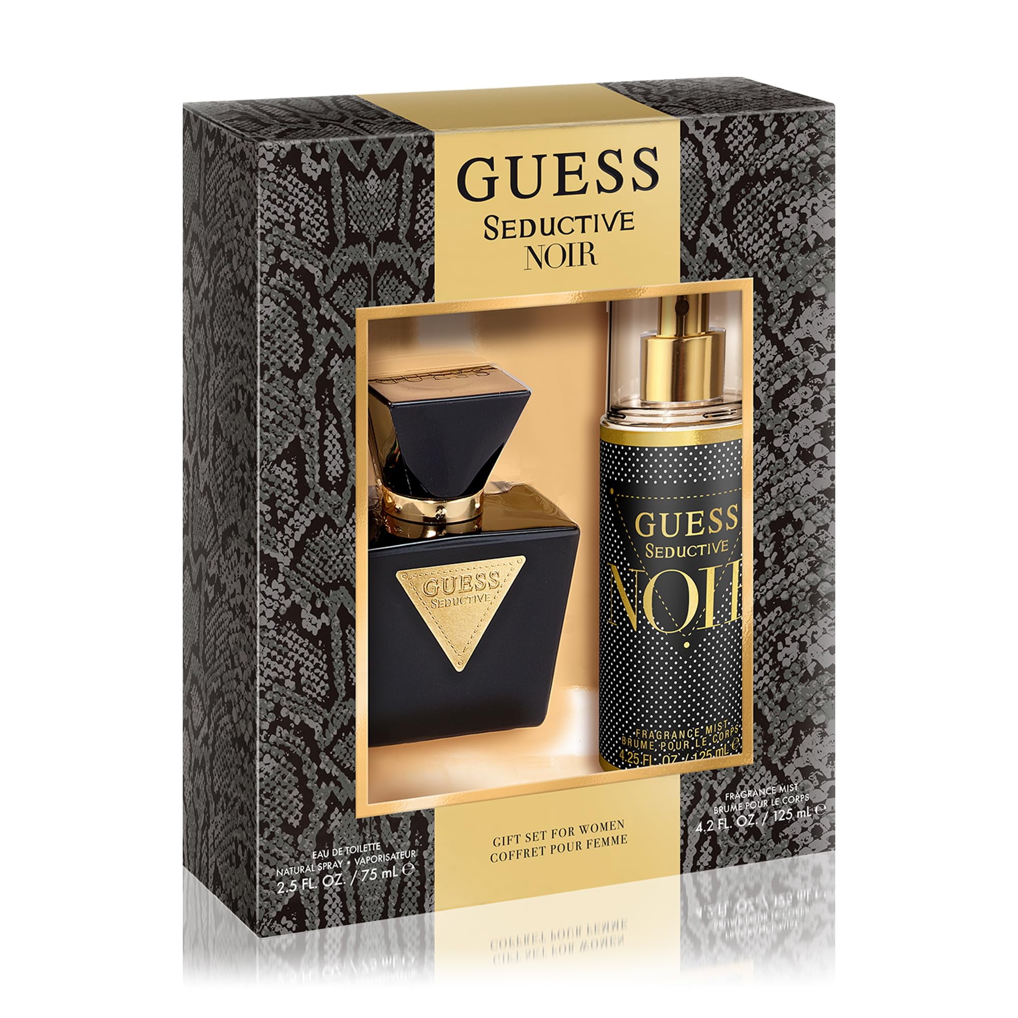 GUESS Seductive Noir Women/Femme Eau de Toilette 2 Piece Gift Set