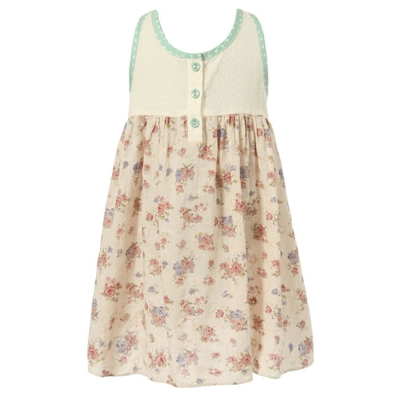 Richie House Girls' Sweet Summer Floral Dress RH1788